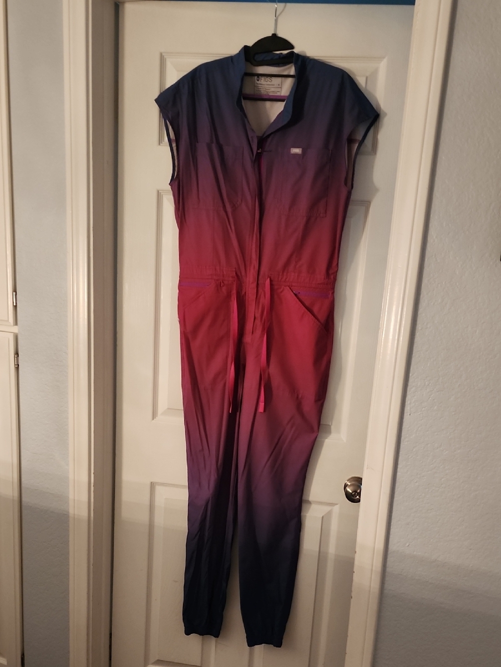Figs Scrubjumpsuit In Sunset